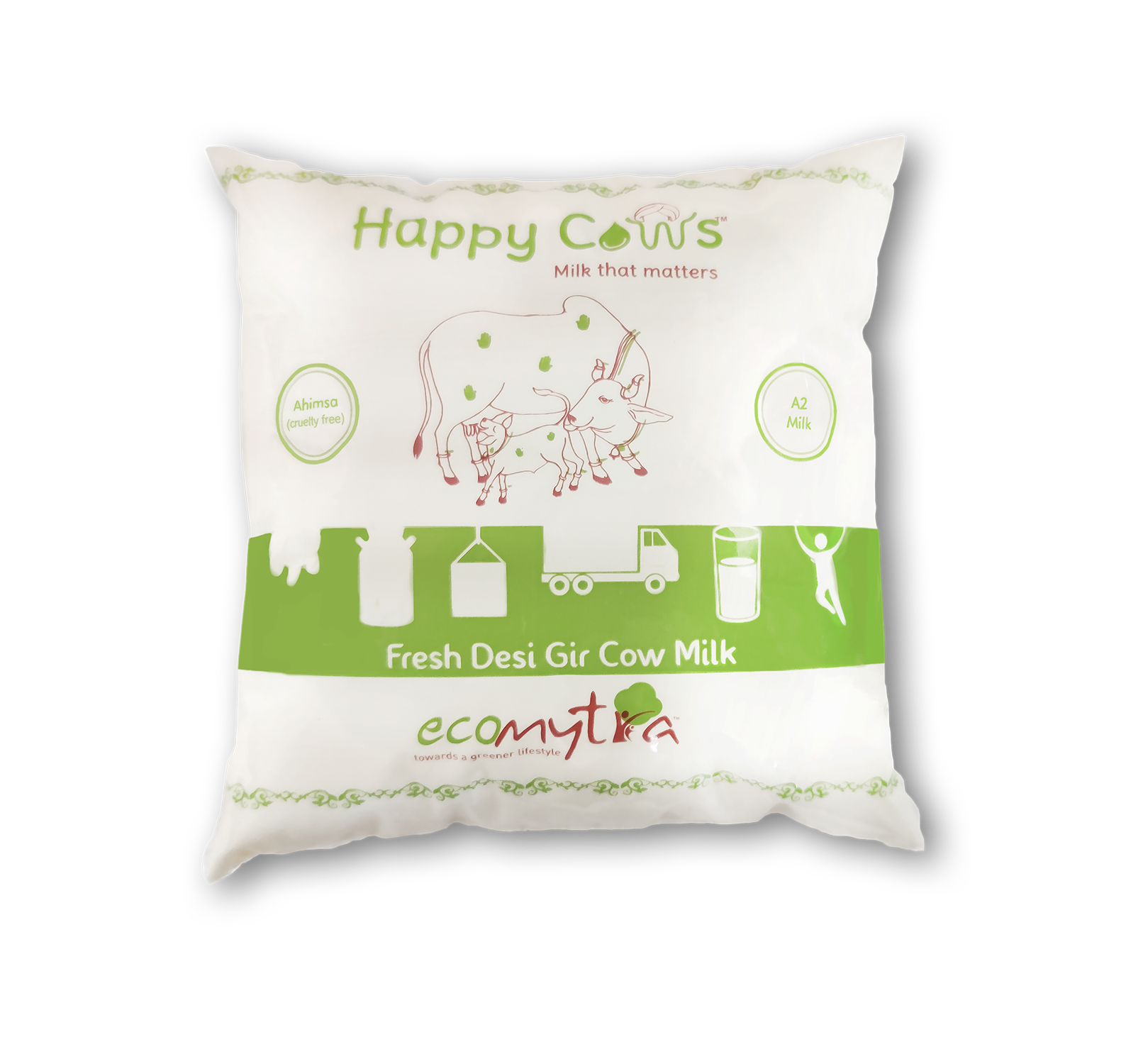 Happy Cows Milk Packet
